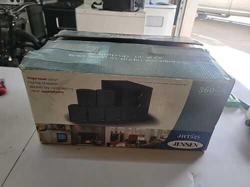 Jensen JHT525 Surround Sound 5.1 Speaker System With Powered Subwoofer