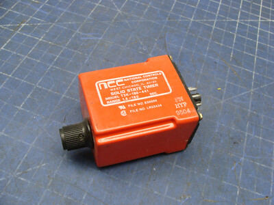 NATIONAL CONTROLS SOLID STATE TIMER T3K-180-441 1.8-180 SEC RANGE