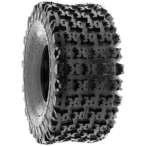 SunF 20x10-9 ATV UTV Knobby Tire 20x10x9 Sport Race 6 PR A027 - Pair of 2 - Picture 5 of 12