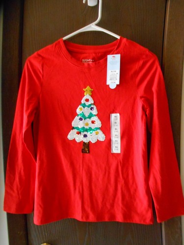 NWT WONDER NATION Girls Size XL (14-16) Plus Long Sleeve Top/ T Shirt