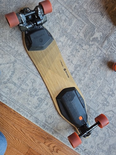 Loaded Boosted Long Board V1 Electric Skateboard – FOR PARTS As Is 38X8.5 Inches