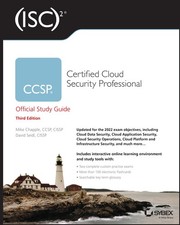 ISC2 CCSP Certified Cloud Security Professional Official Study Guide (Sybex ...