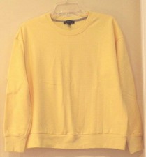 WOMEN'S YELLOW SWEATSHIRT,  SMALL