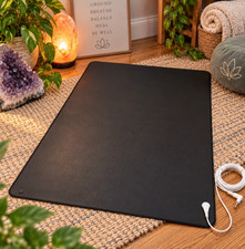 Grounding Earthing Mat 24x35 Black Conductive Pad with Grounding Cord New Unused