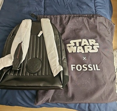 Darth Vader Star Wars Fossil Limited Edition Backpack NIB Long Retired