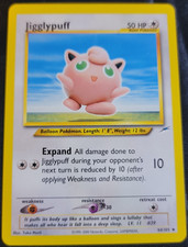 Jigglypuff # 44/105 Neo Destiny Set Pokemon Trading TCG Rares Game Cards NM on eBay