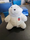 Vintage 7 In 1993 White Always Coca-Cola Polar Bear Plush