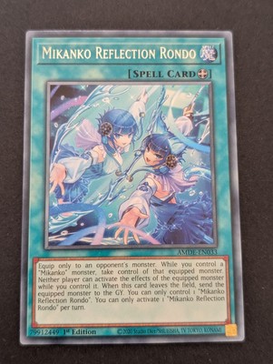   Yugioh! Mikanko Reflection Rondo - AMDE-EN033 - Rare - 1st Edition   