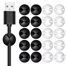 10 Pcs Wire Holders For Cords Cable Holder Clip Desktop Data Cable Fixer Useful