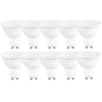 10 x Spectrum LED Reflektoren 6W = 40W GU10 460lm Tageslicht 6000K kaltweiß 120°