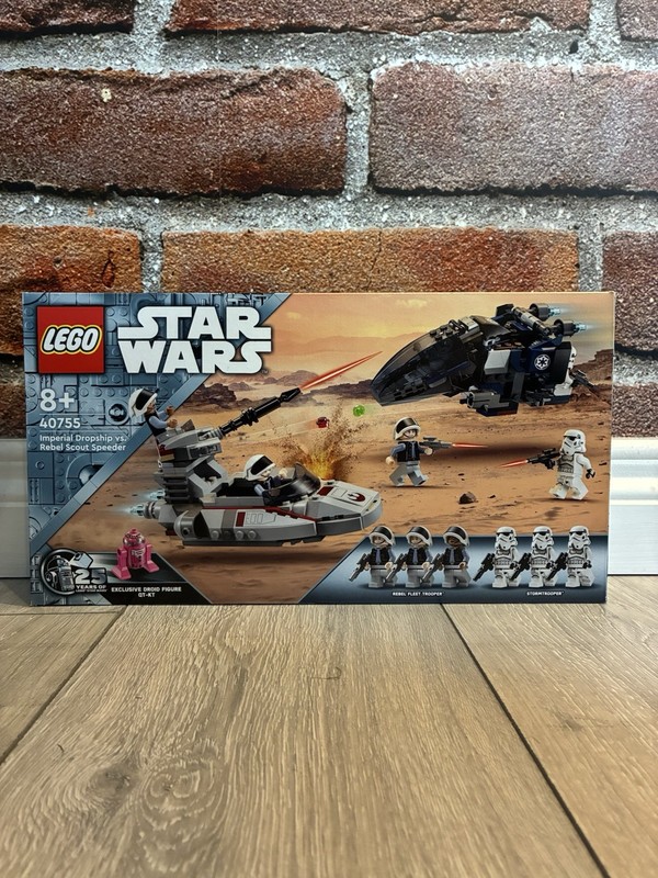 Lego Star Wars 40755 Imperial Dropship vs. Rebel Scout Speeder Brand New Sealed