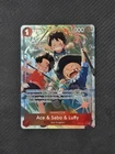 Ace & Sabo & Luffy (Alternate Art) OP13-007 Carrying On His Will
