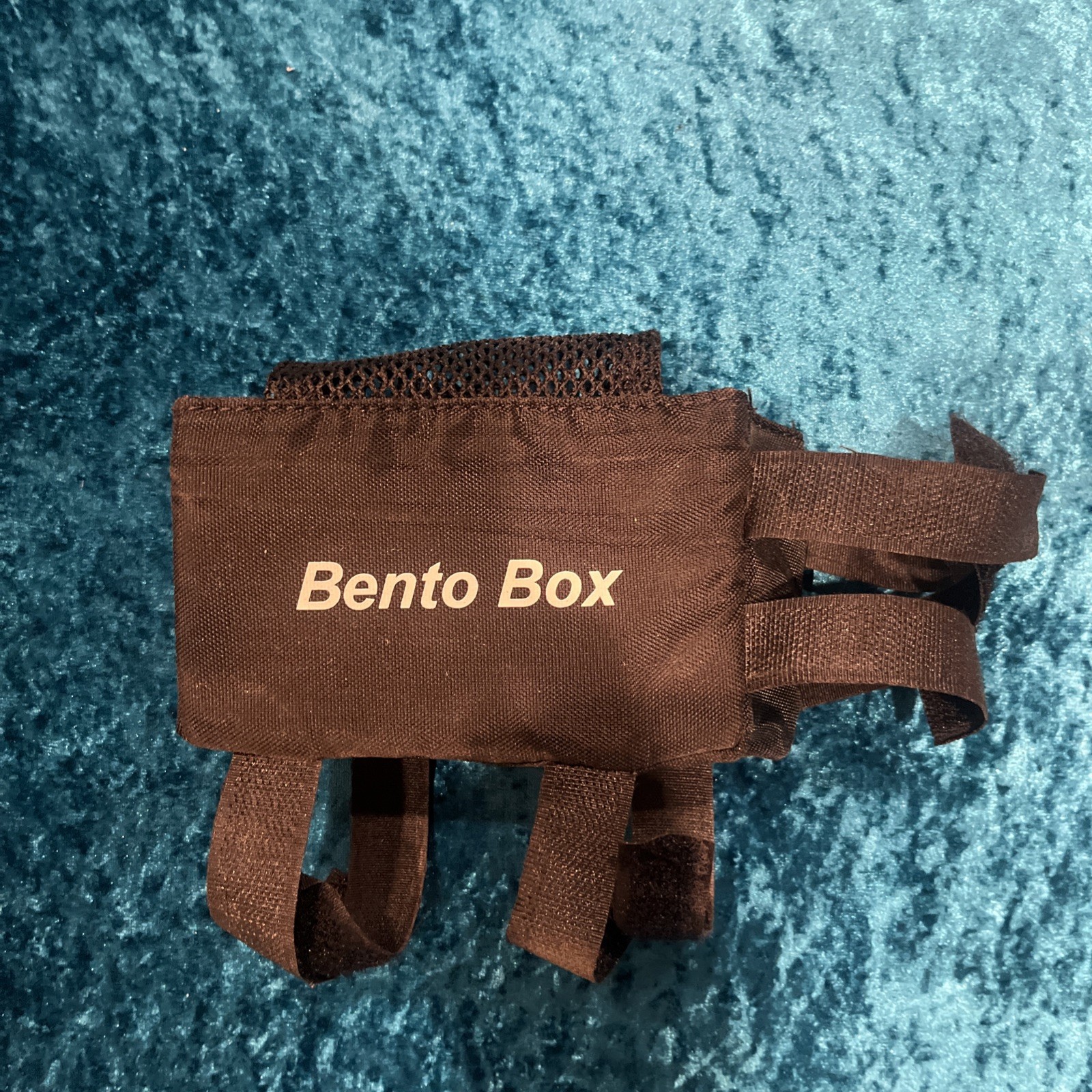 Top Tube Bag - Triathlon/Cycling Bento Box - Black Bicycle