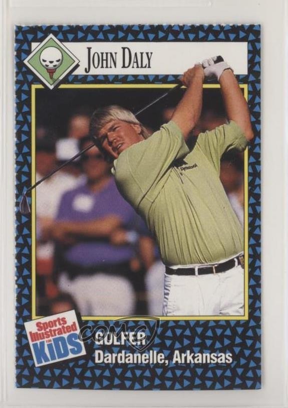 1992 Sports Illustrated for Kids Series 2 John Daly #52 0t82