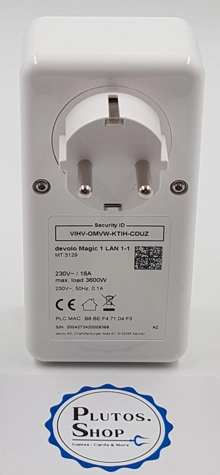 Devolo Powerline Magic 1 LAN 1-1 Gigabit Netzwerk 1200Mbps Adapter Powerlan dlan - Bild 2 von 2