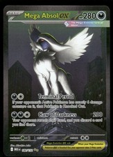 Pokemon Cards Mega Absol ex 180/132 Holo Mega Evolution NM