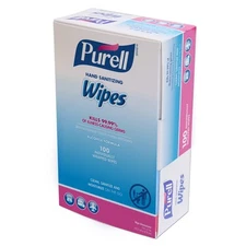 PURELL Hand Sanitizing Wipes 100 Count Individually Wrapped Alcohol Formula