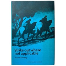 Vtg Detective Strike Out Where Not Applicable Joan Kahn Harper Novel of Suspense