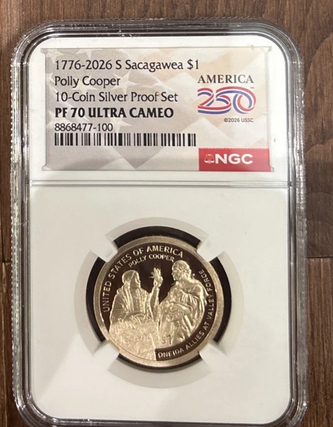 2019 S サカガウィア 1ドル NGC PF70 2019 S サカガウィア 1ドル NGC PF70 2019-S S$1 Reverse Proof