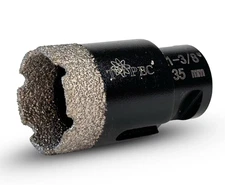 Topec Diamond Core Drill Bit 1-3/8" (35mm) Concrete Brick Masonry Hole Saw NEW