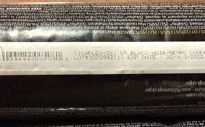 THREE Sikaflex 221 1-Component Polyurethane Sealant Black 600ml # 90980 Exp 8/25