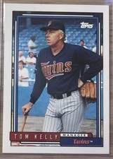 1992 Topps - Tom Kelly #459