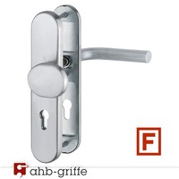 Hoppe Feuerschutz-Schutzbeschlag Bonn Edelstahl Matt Langschild We 9/72 Mm
