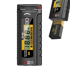 Battery Tester Household Battery Checker for AAA AA C D 6F22 1.5V 9V Batteries
