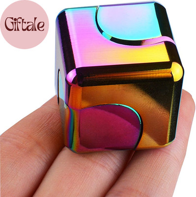 Fidget Spinner Toys Cube Adults Metal Fidgets Cool Stuff Desk Gadgets Office Toy