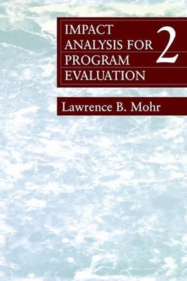 Impact Analysis for Program Evaluation - 9780803959361