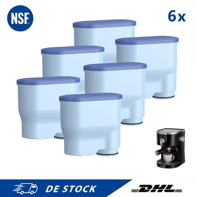 MARKENLOS 2-12x Wasserfilter Sillar, kompatibel mit Saeco Philips AquaClean CA6903 filter