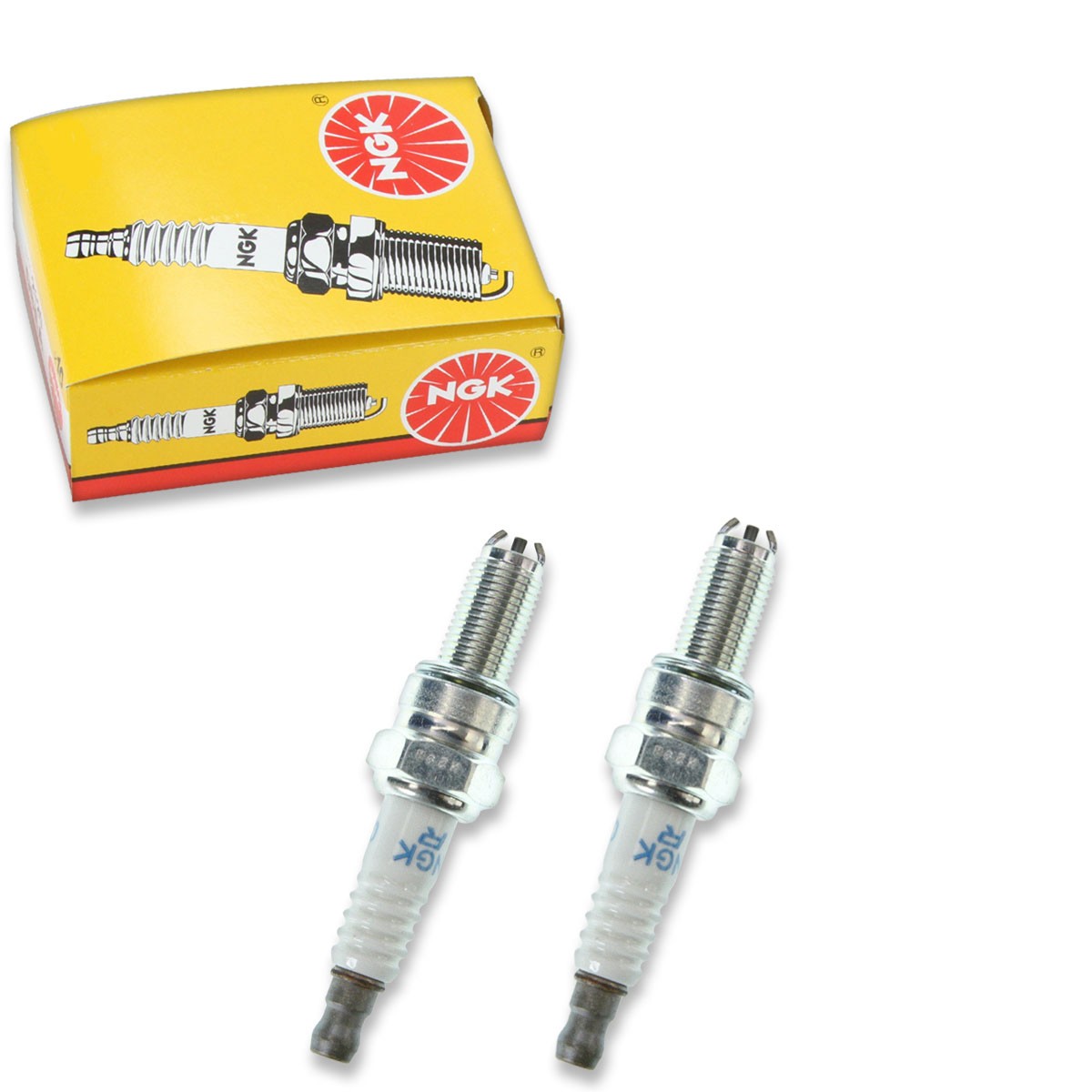 2 pc NGK 4455 CR7EKB Standard Spark Plugs for UR6DE MIU13363 8560146 829981 md