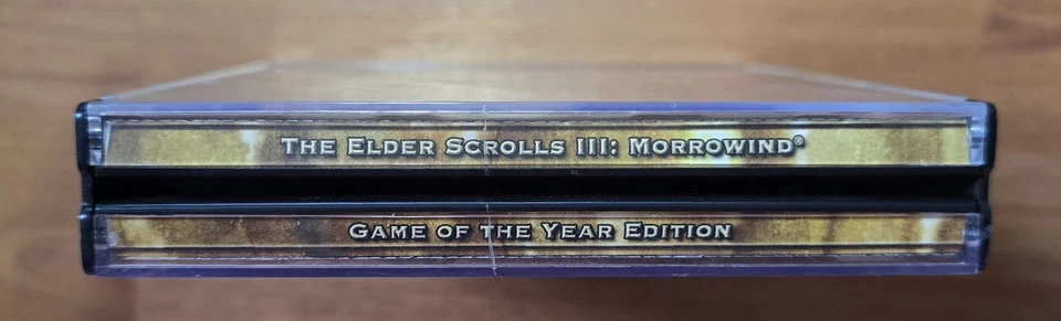 The Elder Scrolls III Morrowind GOTY PC CD-ROM Set 4 Discos Tribunal Bloodmoon Foto 4 de 4