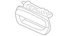 Genuine Honda Lift-Gate Latch Handle 74810-S0X-A11ZH