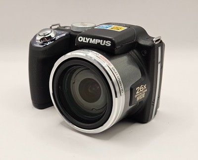 Olympus SP-720UZ Digitalkamera, schwarz, 14 Megapixel