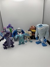 McDonald's 2001 Disney Pixar Monsters Inc. Happy Meal Toys Lot Of 7