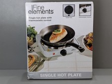 NEW Fine Elements Single Hot Plate 1500W Thermostatic Control Hob SDA1675