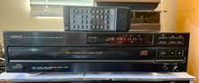 Denon DCM-350 5 Disc CD Player Changer w/ Original Remote; Tested SEE VIDEO