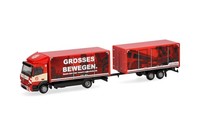 Herpa 319744 | Mercedes-Benz Atego 13 | Koffer-HäNgerzug | Colonia | 1:87