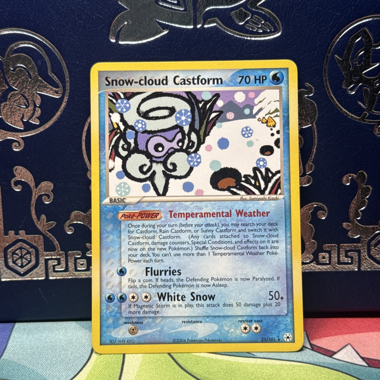 Snow-cloud Castform Rare Hidden Legends 25/101 Pokemon NM
