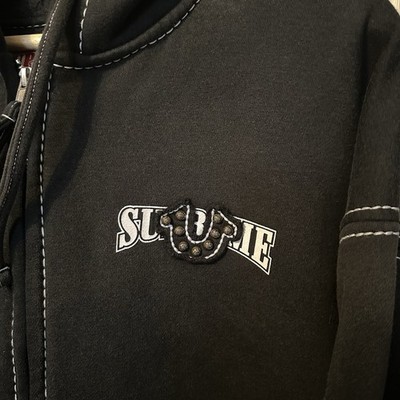 Supreme True Religion Zip Up Hooded Sweatshirt (FW25) Black | eBay