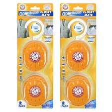 Arm  Hammer Odor Busterz Closet Mate, 4 Count Deodorizer