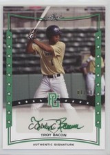 2014 Leaf Perfect Game Showcase Green 1/10 Troy Bacon #A-TB3 Auto 0f6