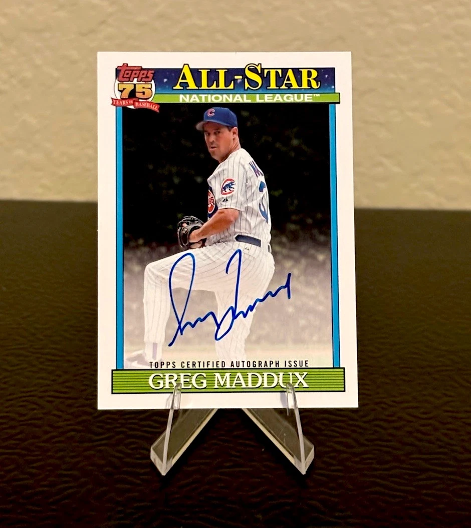 2024 Topps Baseball【Greg Maddux】直筆サインカード Topps Greg