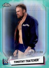 2021 Topps Chrome WWE Aqua Refractors #98 Timothy Thatcher