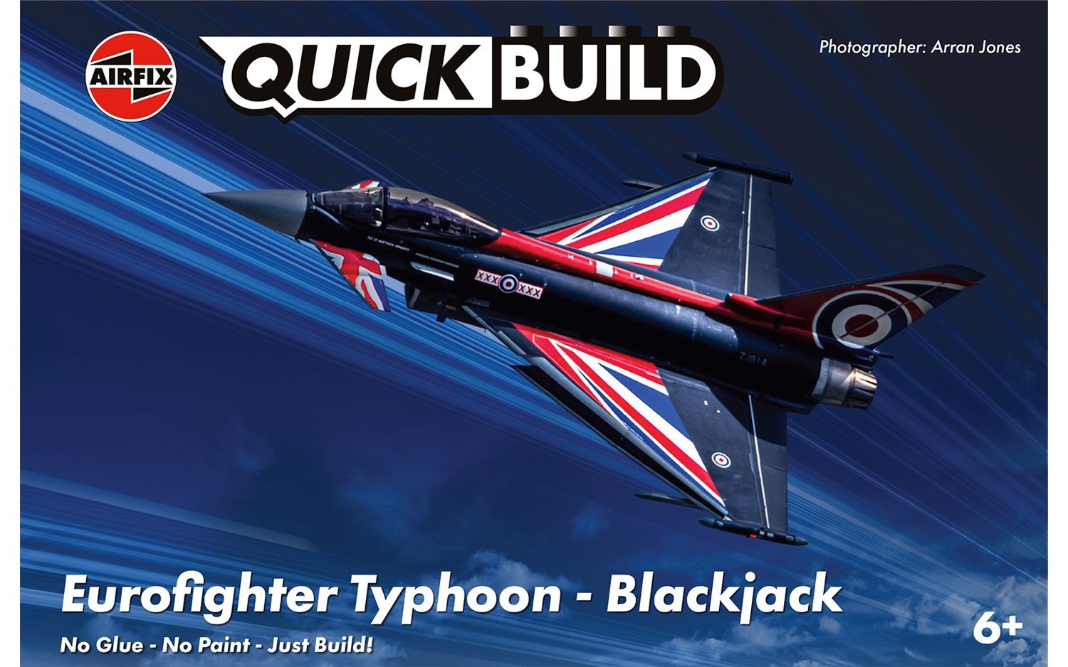 Airfix Quickbuild Typhoon - Blackjack. No Glue, No Paint, Just Build. - Image 5
