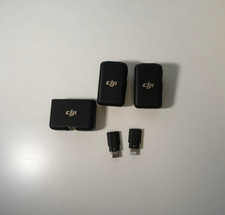 DJI Mic Wireless Microphone System  2 TX  1 RX  Charging Case  250m range