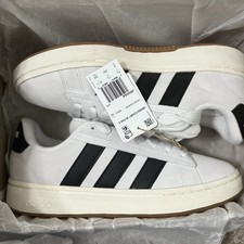 New With Box Size 8 - adidas Grand Court Alpha Crystal White Black
