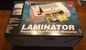 TDE Systems Laminator Model HL-406 4”x6” w/ Box & Manual New Open Box