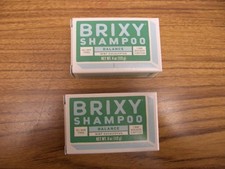 2-BRIXY Shampoo Balance Bar MINT EUCALYPTUS 4 oz each -All Hair Types